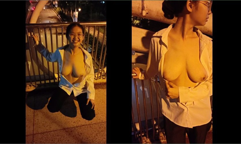 안경을 쓴 학생은 거리에서 자신의 물건을 자랑하는 것을 좋아하며 결말은 다음과 같습니다.