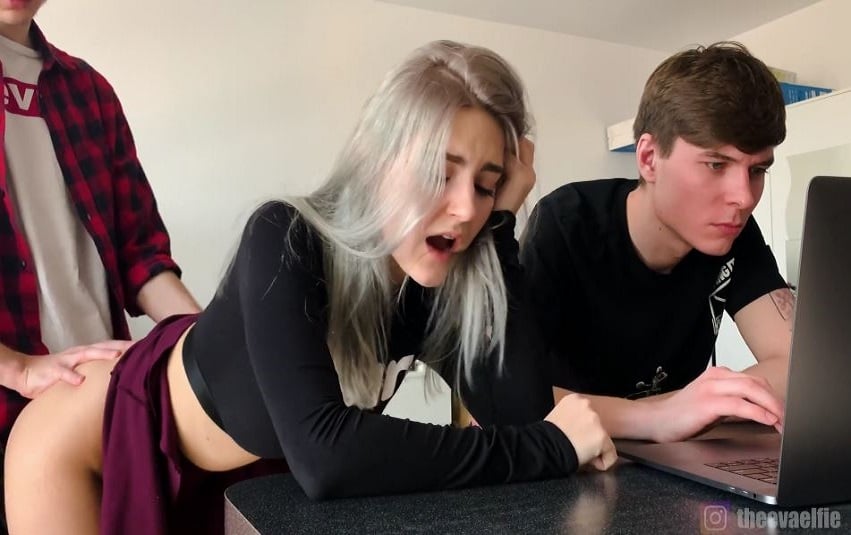 Go over to your house and secretly fuck your boyfriend